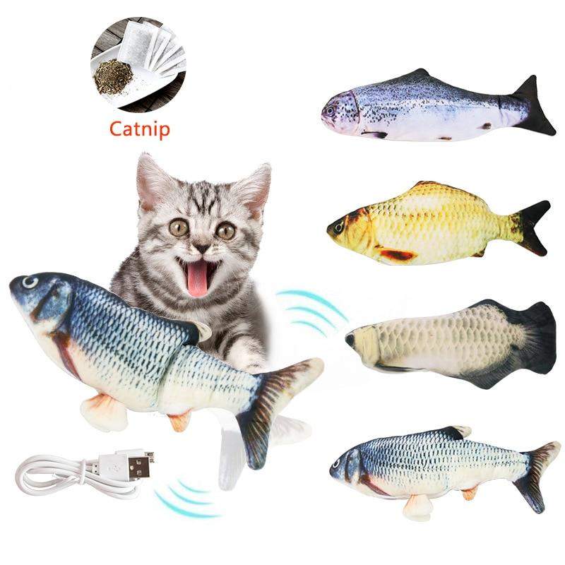 Peixe eletrônico para gatos-margarido.myshopify.com-Pet-MargaridoShop