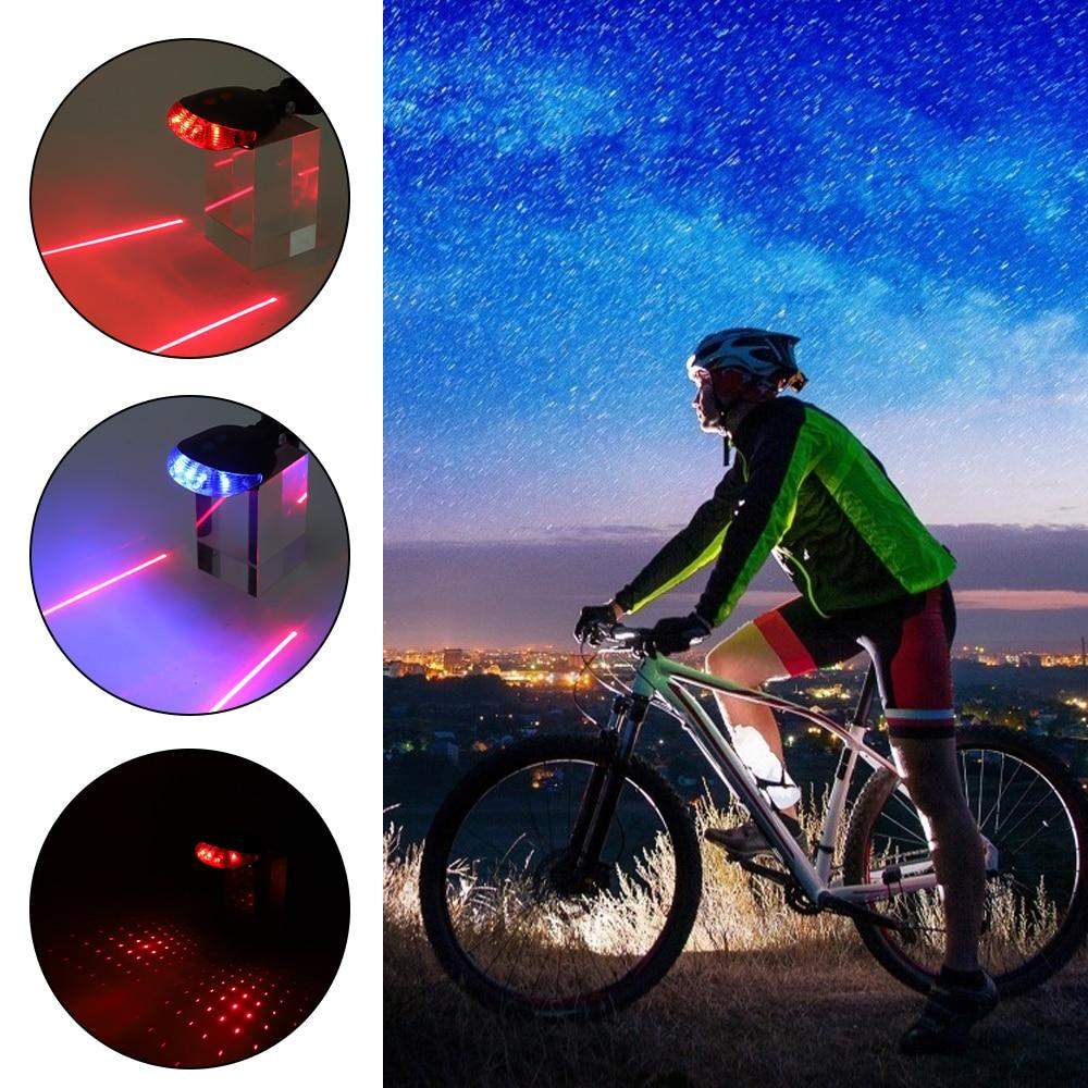 Luzes LED traseira para Bicicleta-margarido.myshopify.com-Acessórios-MargaridoShop