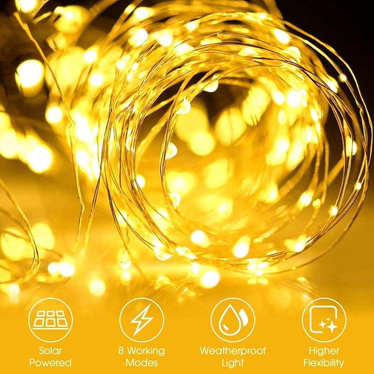 Led Natal Solar, Prova d'água e recarregável-margarido.myshopify.com-Natal-MargaridoShop