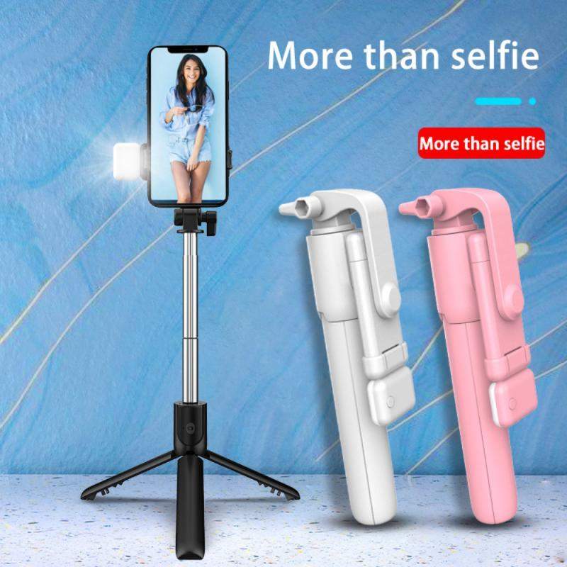 Vara de Selfie com tripé, com led e controle remoto-margarido.myshopify.com-Smartphone-MargaridoShop