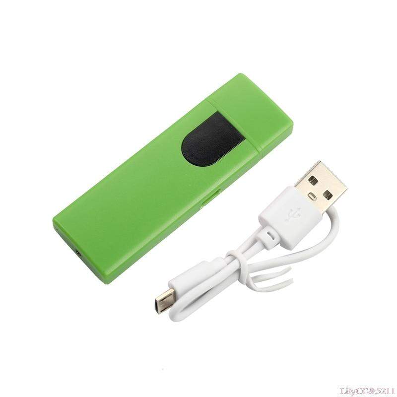 Isqueiro elétrico de arco duplo USB recarregável à prova de vento-margarido.myshopify.com-Utilidades-MargaridoShop