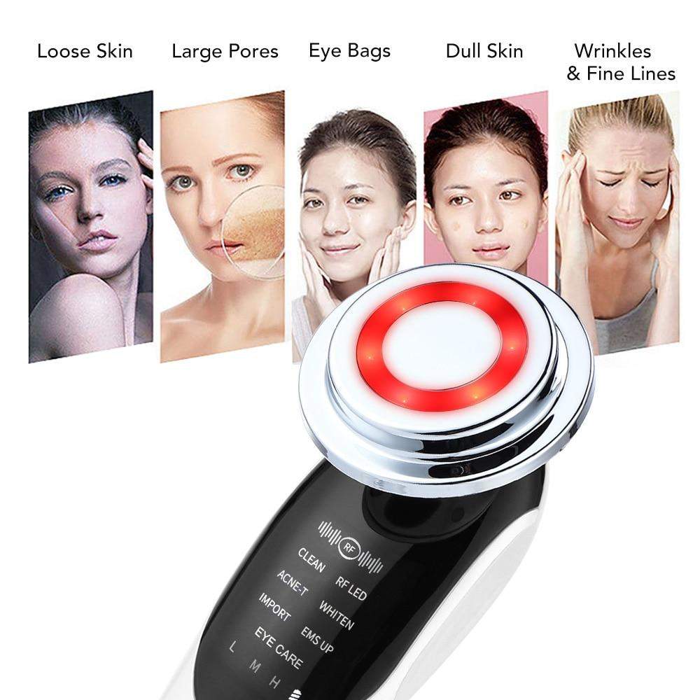 Massageador Facial 7 em 1 - Lifting facial-margarido.myshopify.com-Beleza-MargaridoShop