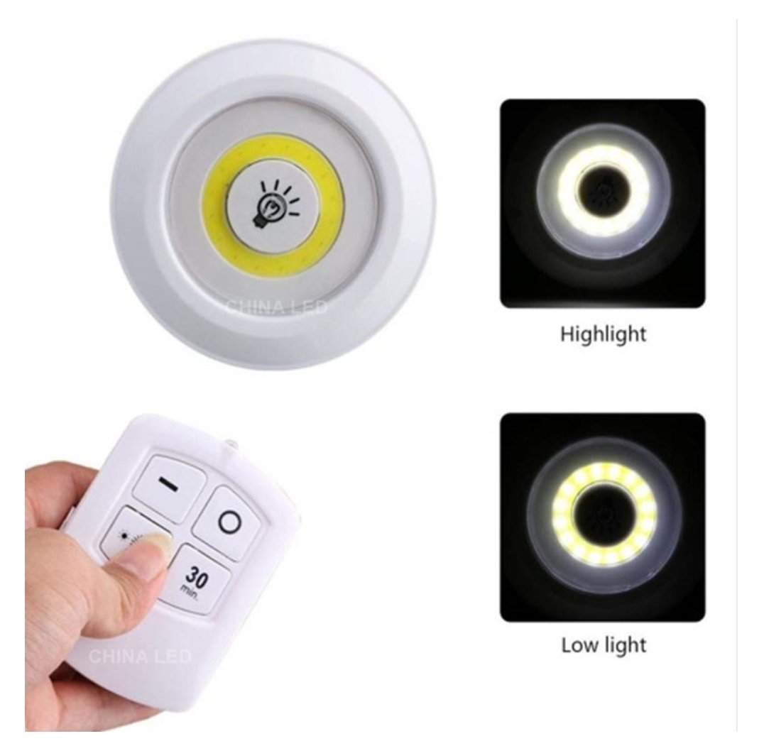 Lâmpada led para guarda-roupa, luz noturna com controle remoto ajustável-MargaridoShop-lampa para guarda roupas com controle,lampada,lampada com controle remoto,Lampada led,led,led com controle,led com controle remoto,led controle remoto,led para guarda roupa,luz de controle