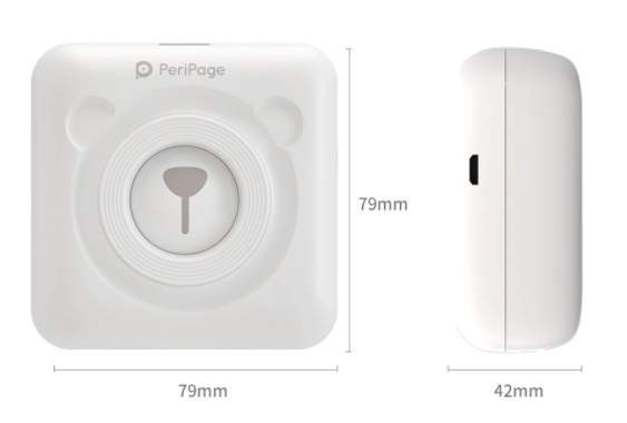 Mini Impressora portátil  bluetooth 4.0 e não utiliza tinta-margarido.myshopify.com-Impressora-MargaridoShop